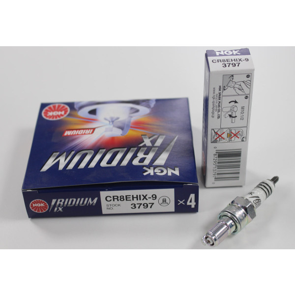 NGK NGK Spark Plug CR8EHIX-9 Iridium Plugs [Box 4]